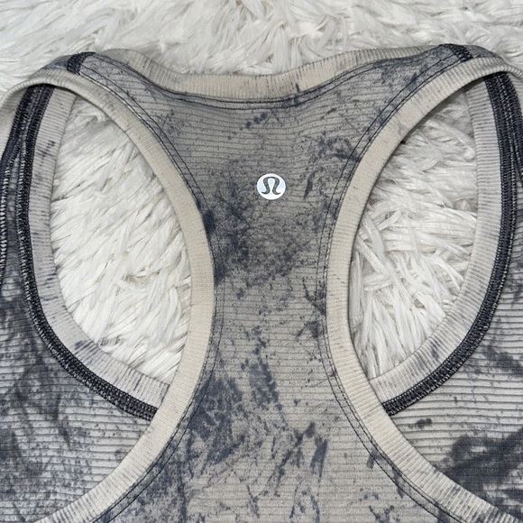 Lululemon Swiftly Tech Racerback 2.0 *Multi Dye Multi Dye White / Grey - Picture 4 of 4